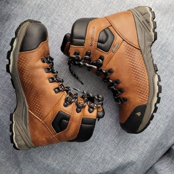 VASQUE St Elias Full-Grain Leather Gore-Tex Waterproof Hiking Boot Women's 8.5 - Picture 6 of 13